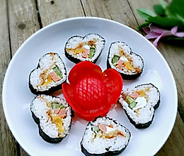 爱心寿司的做法