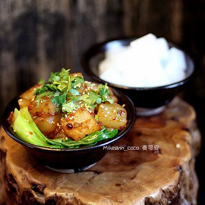 黯然销魂炒凉粉【附豌豆凉粉制作方法】