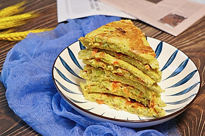 芹菜鸡蛋饼