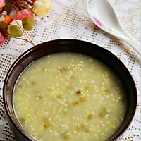绿豆小麦仁粥。的做法图解8