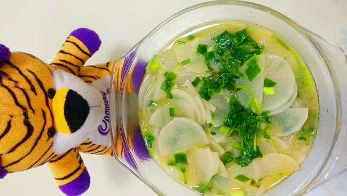 清炖白玉萝卜汤