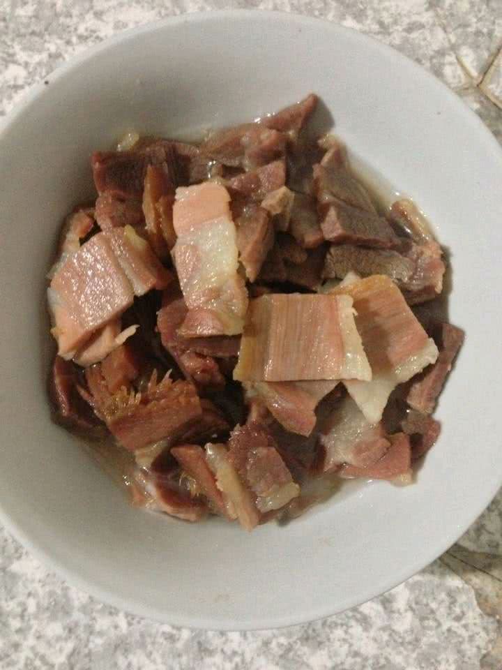 Steamed Bacon