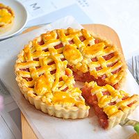 #爱乐甜夏日轻脂甜蜜#粉嘟嘟的桃子派的做法图解22