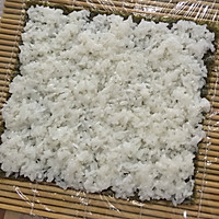 芝士肉松寿司的做法图解2