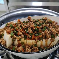 肉沫蒸豆腐的做法图解4