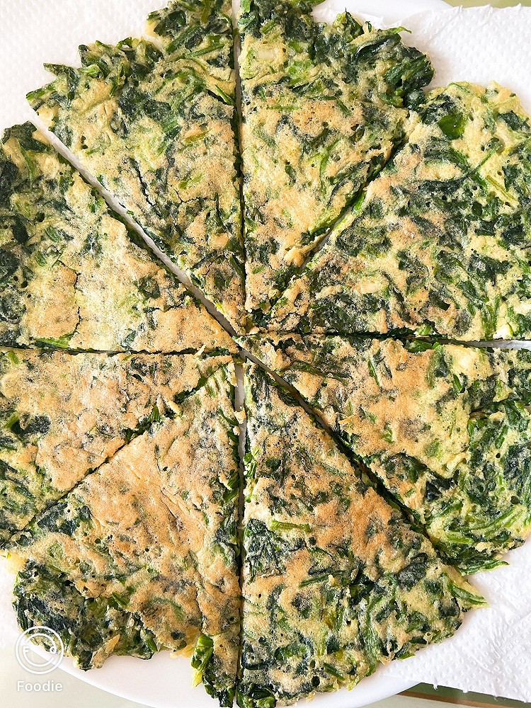 菠菜饼的做法