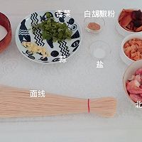 #挪威青花鱼健康新食尚#加拿大北极虾面线糊的做法图解2