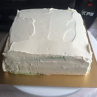 8寸生日蛋糕（方形）的做法图解8