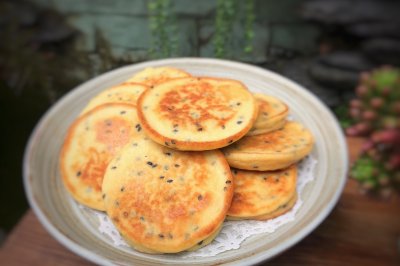 黄豆鸡蛋早餐饼