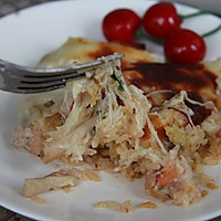 白酱焗海鲜饭，没烤箱直接做海鲜炒饭也好吃。的做法图解15