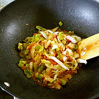 辣白菜豆腐汤（多菜素食版）的做法图解3