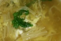 金针菇蛋汤的做法