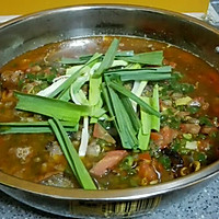 家常腊肉豆豉火锅的做法图解6