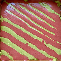 #健康甜蜜烘焙料理#圣诞双色“麋鹿蛋糕卷”的做法图解12