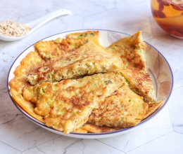 西葫芦鸡蛋麦片饼#秋天怎么吃#的做法