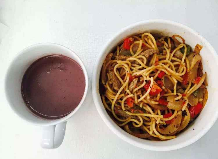 黑椒牛肉意面