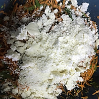 炸素丸子的做法图解3
