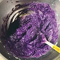 萌鸡奶香紫薯包的做法图解4