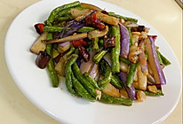 茄子炒豆角的做法