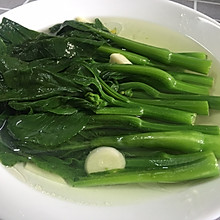 盐水菜心.3分钟搞定