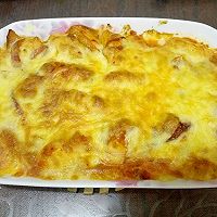 芝士焗年糕的做法图解8