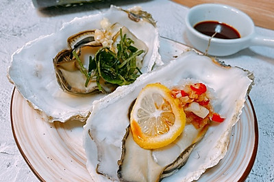 日式蒸牡蛎