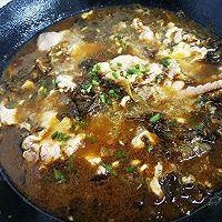 #美食视频挑战赛# 酸菜小草鸡的做法图解7