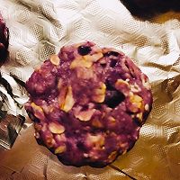 燕麦紫薯饼干#网红美食我来做#的做法图解7