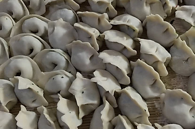 荠菜素饺子