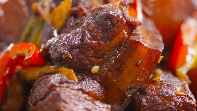 湖南家常红烧肉：湖南最家常的红烧肉，这样做超下饭！