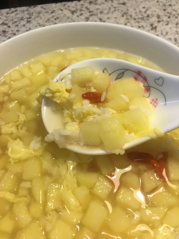 苹果酒酿羹的做法