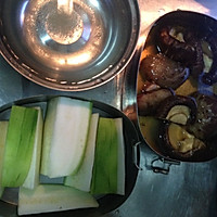 低碘飲食：香菇麻油雞小火鍋的做法图解1