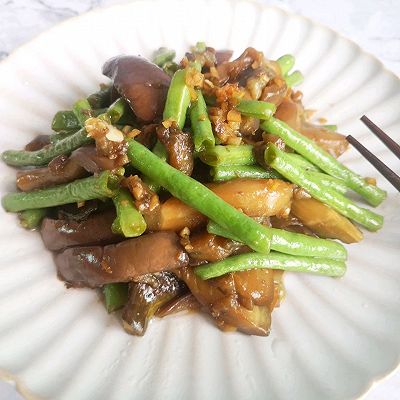 豆角炒茄子——这样做低脂下饭又好吃