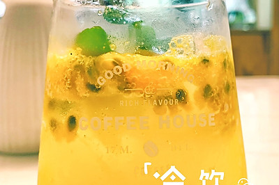 夏日特饮─百香果柚子茶水