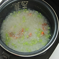 鲜虾芹菜粥的做法图解5