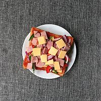 微波吐司披萨的做法图解5