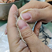 【详细包法】白菜香菇猪肉水饺的做法图解10