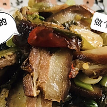 #米饭最强CP#陕南人对腊肉和酸菜是偏爱的