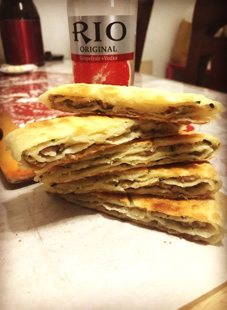 拯救剩食材的千层肉饼的做法