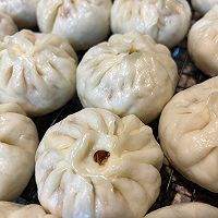 胡萝卜虾仁素包子的做法图解10