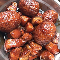 虎皮蛋红烧肉的做法图解6