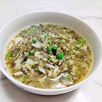 #素食主义#竹笋豌豆芥菜汤的做法图解8