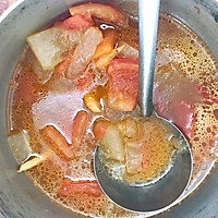 冬瓜番茄汤的做法图解3