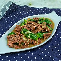 鲜甜可口的~丝瓜炒牛肉的做法图解10