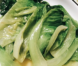 爆炒生菜的做法
