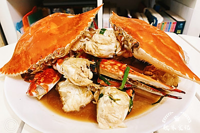 葱姜炒梭子蟹