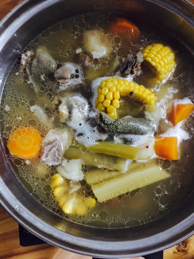甘蔗羊肉汤的做法图解9