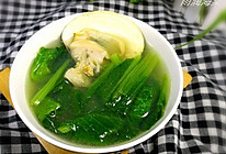 小白菜文蛤汤的做法