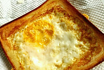黄金煎蛋面包的做法