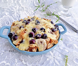 #秋天怎么吃#蓝莓芝士烤吐司的做法